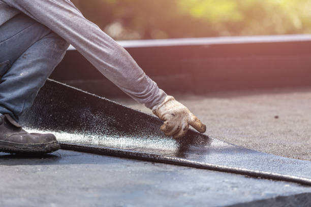 Professional Waterproofing technician working in Germantown, IL